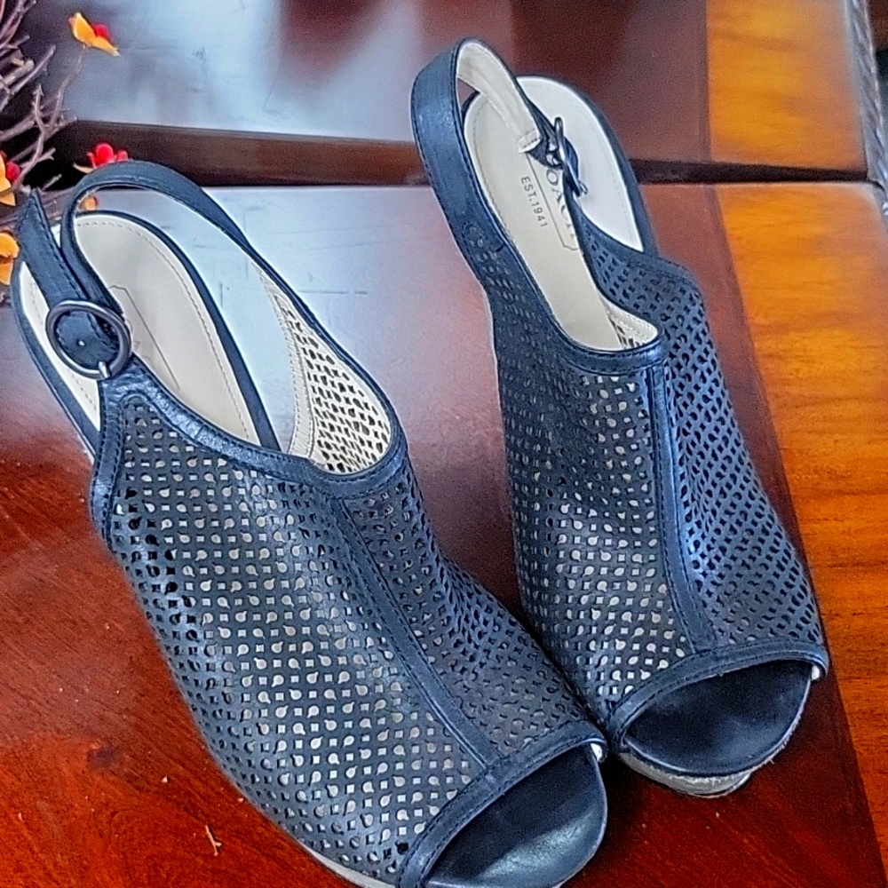 Coach wedge shoes